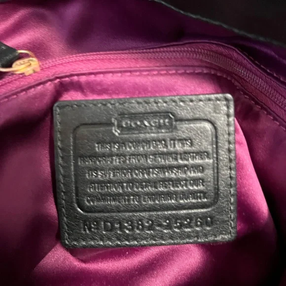 Coach 25260 Madison shoulder bag, Black - Picture 2 of 6